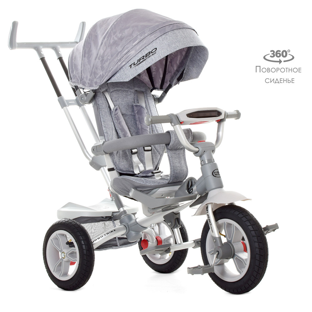 Детский трехколесный велосипед TURBO TRIKE M 4058-19 Серый | Велосипед-коляска Турбо Трайк Bluetooth
Детский трехколесный велосипед TURBO TRIKE M 4058-19 Серый | Велосипед-коляска Турбо Трайк Bluetooth