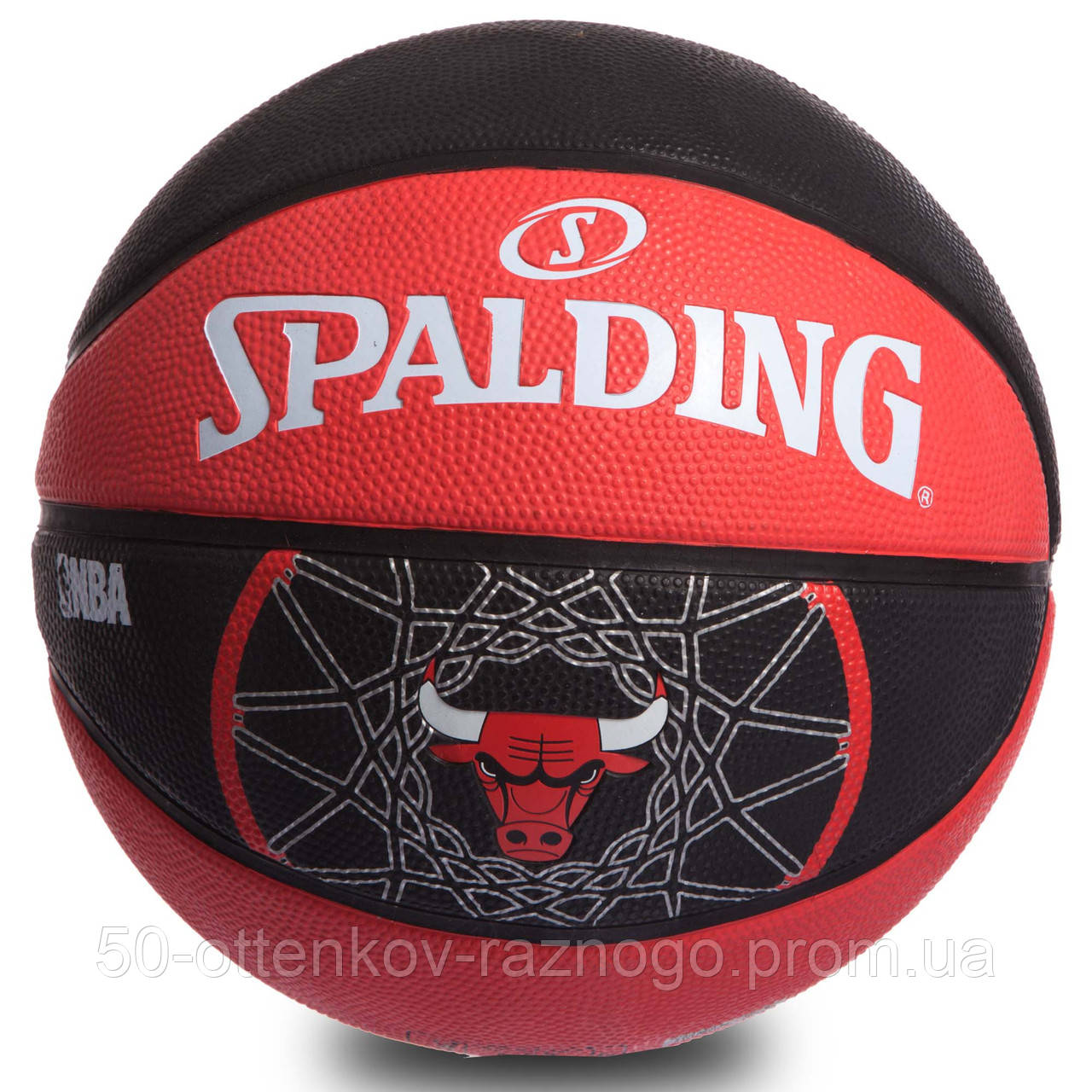Мяч баскетбольный резиновый №7 SPALDING 83173Z NBA TEAM BULL OUTDOOR (резина, бутил, красный-черный
Мяч баскетбольный резиновый №7 SPALDING 83173Z NBA TEAM BULL OUTDOOR (резина, бутил, красный-черный