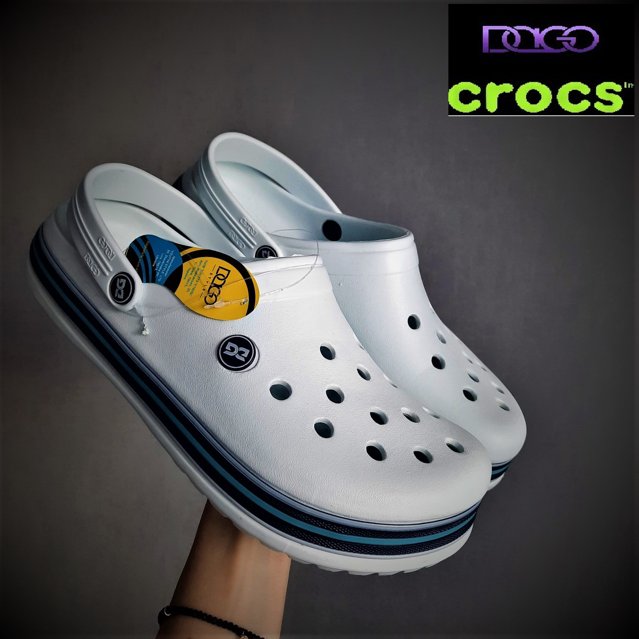Мужские кроксы, crocs, босоножки, шлепанцы, сандалии, сабо из ЭВА. Медицинская обувь. Белые
Мужские кроксы, crocs, босоножки, шлепанцы, сандалии, сабо из ЭВА. Медицинская обувь. Белые