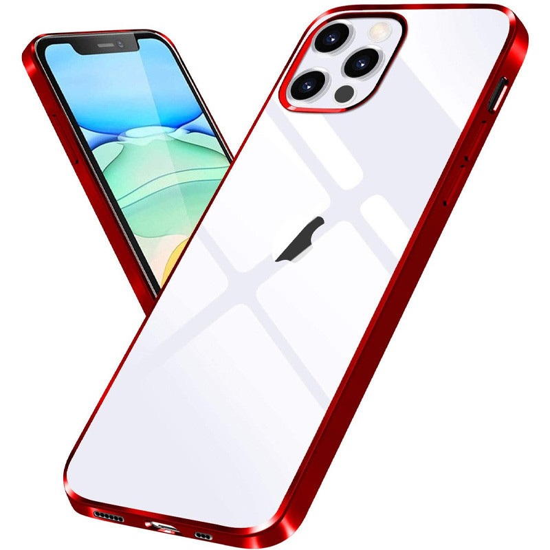 Прозрачный силиконовый чехол с глянцевой окантовкой для Apple iPhone 12 Pro / 12 (6.1") Красный
Прозрачный силиконовый чехол с глянцевой окантовкой для Apple iPhone 12 Pro / 12 (6.1") Красный