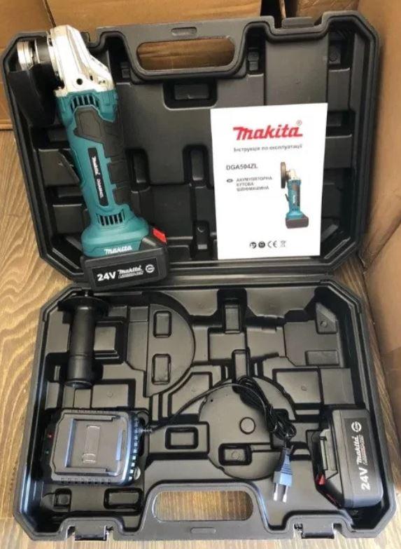 Аккумуляторная болгарка Makita DGA504ZL ( 24V, Ø125 мм) УШМ Макита, угловая шлифмашина, турбинка
Аккумуляторная болгарка Makita DGA504ZL ( 24V, Ø125 мм) УШМ Макита, угловая шлифмашина, турбинка