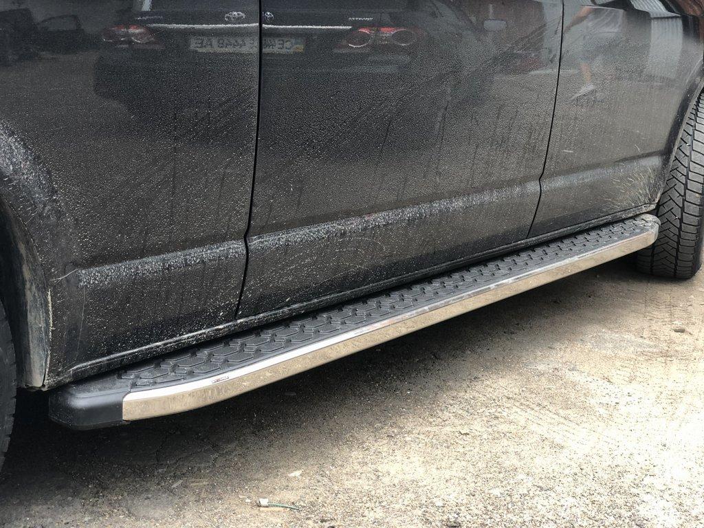 Volkswagen T5 рестайлинг 2010-2015 гг. Боковые пороги BlackLine (2 шт, алюминий) Короткая база
Volkswagen T5 рестайлинг 2010-2015 гг. Боковые пороги BlackLine (2 шт, алюминий) Короткая база