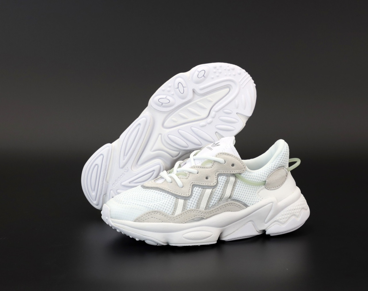 Кроссовки мужские Adidas Ozweego белые с бежевым, Адидас Озвиго, замша, текстиль, код KD-12172 43, Белый
Кроссовки мужские Adidas Ozweego белые с бежевым, Адидас Озвиго, замша, текстиль, код KD-12172 43, Белый