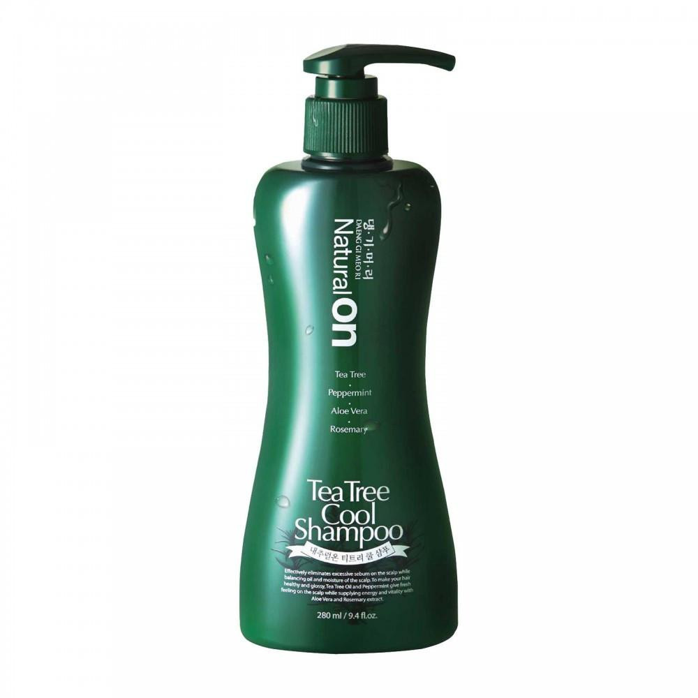 Охлаждающий шампунь Daeng Gi Meo RI Naturalon Tea Tree Cool Shampoo на основе чайного дерева 280 мл
Охлаждающий шампунь Daeng Gi Meo RI Naturalon Tea Tree Cool Shampoo на основе чайного дерева 280 мл