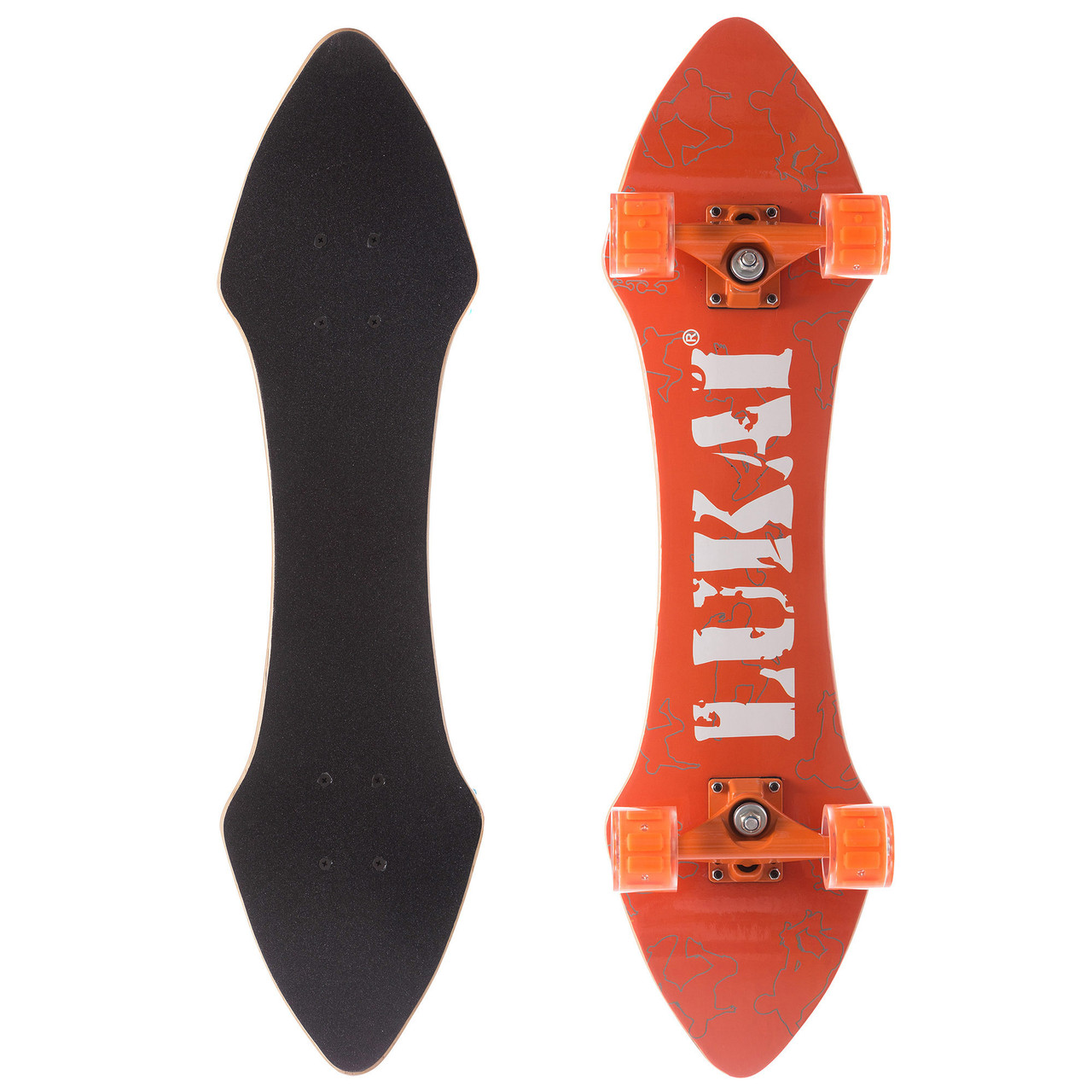 Лонгборд лонгдистанс круизер Longboard Long Distance Lukai 1249-4: размер 70x20см (Orange), Оранжевый
Лонгборд лонгдистанс круизер Longboard Long Distance Lukai 1249-4: размер 70x20см (Orange), Оранжевый
