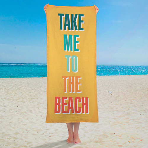 Полотенце большое с принтом Take me to the beach 150x70 см (PLB_21J014), Разные цвета
Полотенце большое с принтом Take me to the beach 150x70 см (PLB_21J014), Разные цвета