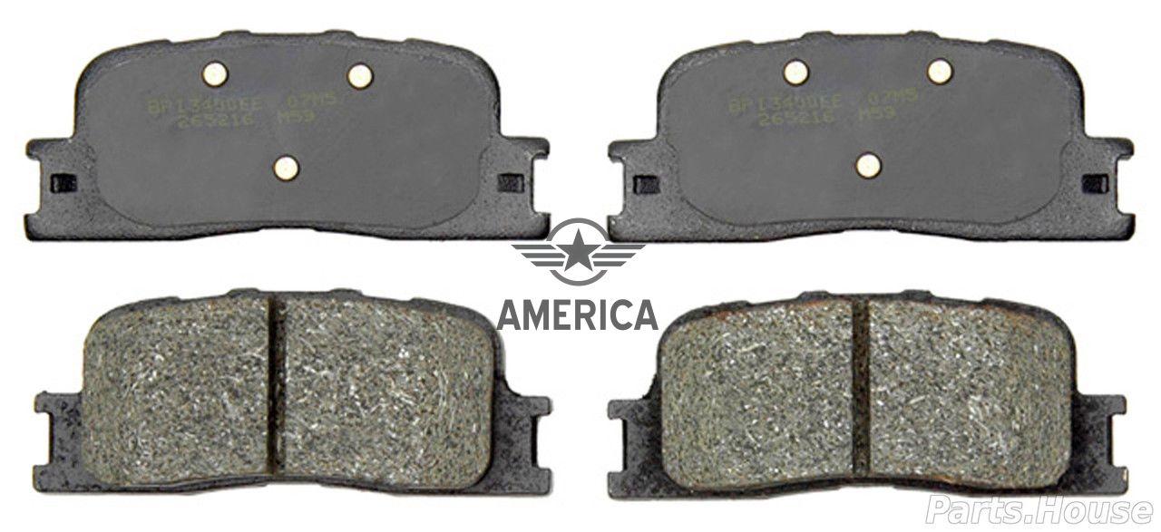 Колодки тормозные задние, дисковые ACDELCO 17D885 Lexus ES 300 Toyota Camry Toyota Highlander
Колодки тормозные задние, дисковые ACDELCO 17D885 Lexus ES 300 Toyota Camry Toyota Highlander