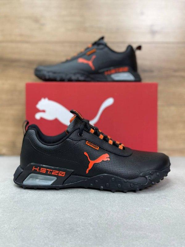 Кроссовки Puma H.ST.20 чёрные с оранжевым кожанные на весну и осень пума тренировочные, Черный
Кроссовки Puma H.ST.20 чёрные с оранжевым кожанные на весну и осень пума тренировочные, Черный