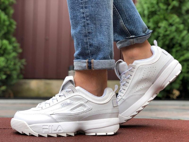 Кроссовки Fila Disruptor 2 белые кожанные осенне/весенние/летние фила неубиваемые тренировочные, Белый
Кроссовки Fila Disruptor 2 белые кожанные осенне/весенние/летние фила неубиваемые тренировочные, Белый