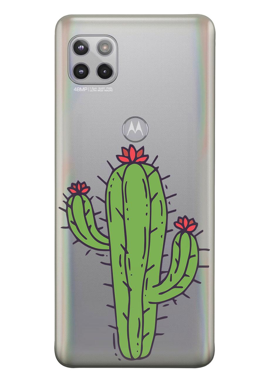 Прозрачный силиконовый чехол iSwag для Motorola Moto G 5G с рисунком - Тропический кактус (KS8996
Прозрачный силиконовый чехол iSwag для Motorola Moto G 5G с рисунком - Тропический кактус (KS8996