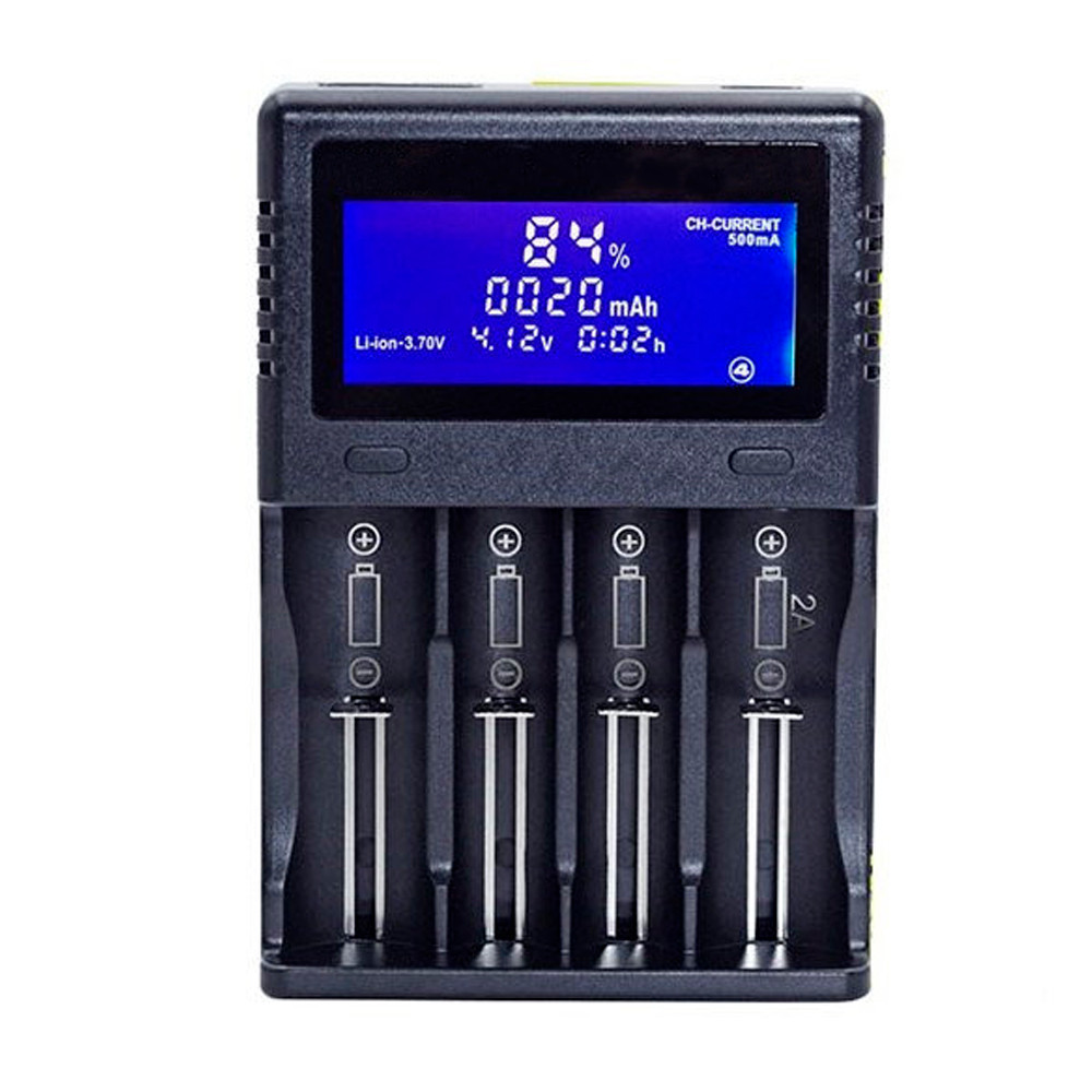 Зарядное устройство универсальное , 4 канала, LCD дисплей, поддерживает Li-ion, Ni-MH и Ni-Cd AA (R6), ААA
Зарядное устройство универсальное , 4 канала, LCD дисплей, поддерживает Li-ion, Ni-MH и Ni-Cd AA (R6), ААA
