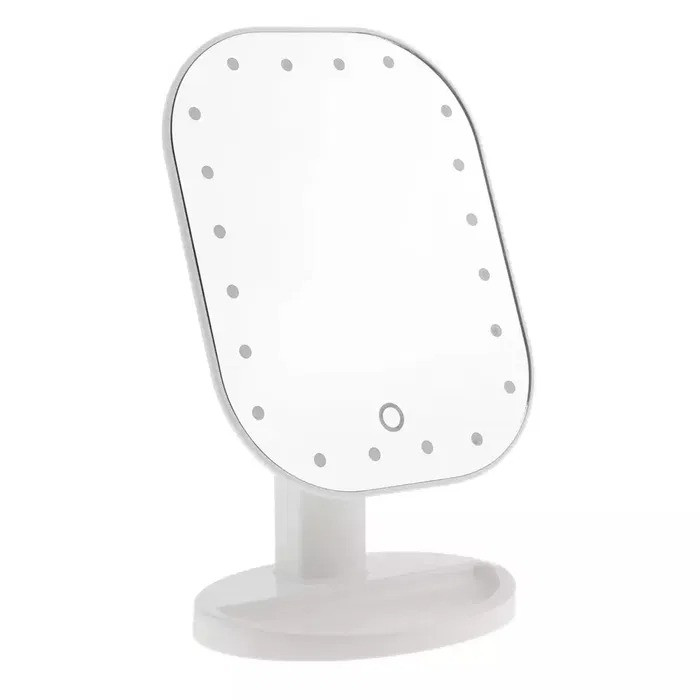Косметическое настольное зеркало для макияжа с LED подсветкой Cosmetie Mirror 20LED (Белый)
Косметическое настольное зеркало для макияжа с LED подсветкой Cosmetie Mirror 20LED (Белый)