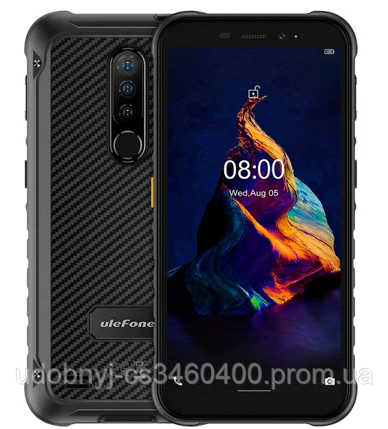 Смартфон защищенный с 2 камерами и функцией нфс Ulefone Armor X8 4/64GB Black Global (Гарантия 12 мес), Черный
Смартфон защищенный с 2 камерами и функцией нфс Ulefone Armor X8 4/64GB Black Global (Гарантия 12 мес), Черный