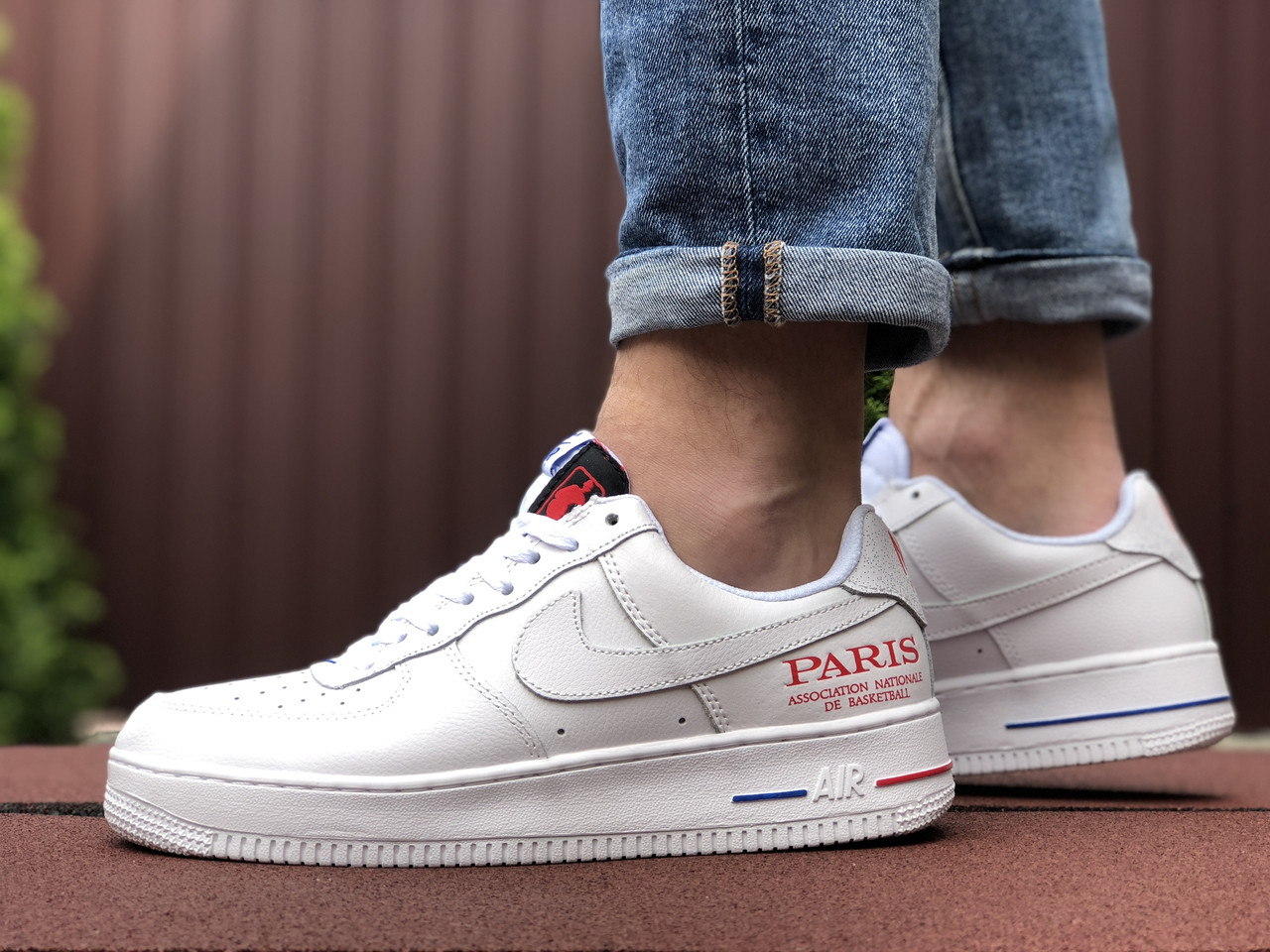 Кроссовки мужские Nike Air Force 1 Paris белые, Найк Аир Форс, натуральная кожа, прошиты. Код SD-9508 41, Белый
Кроссовки мужские Nike Air Force 1 Paris белые, Найк Аир Форс, натуральная кожа, прошиты. Код SD-9508 41, Белый
