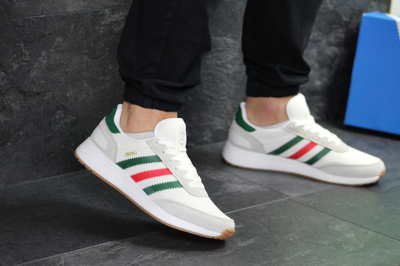 Мужские кроссовки в стиле Adidas Адидас Iniki, белые с зеленым 45 (28,5 см), Белый
Мужские кроссовки в стиле Adidas Адидас Iniki, белые с зеленым 45 (28,5 см), Белый