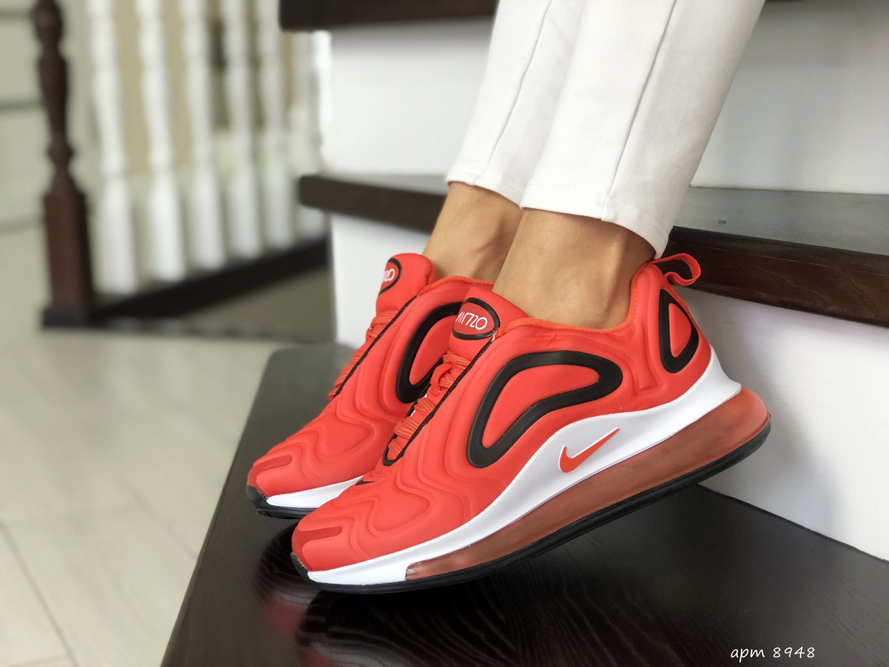 Женские кроссовки в стиле Nike Найк Air Max 720, помаранчевые с белым 36 (23 см), Помаранчевый
Женские кроссовки в стиле Nike Найк Air Max 720, помаранчевые с белым 36 (23 см), Помаранчевый