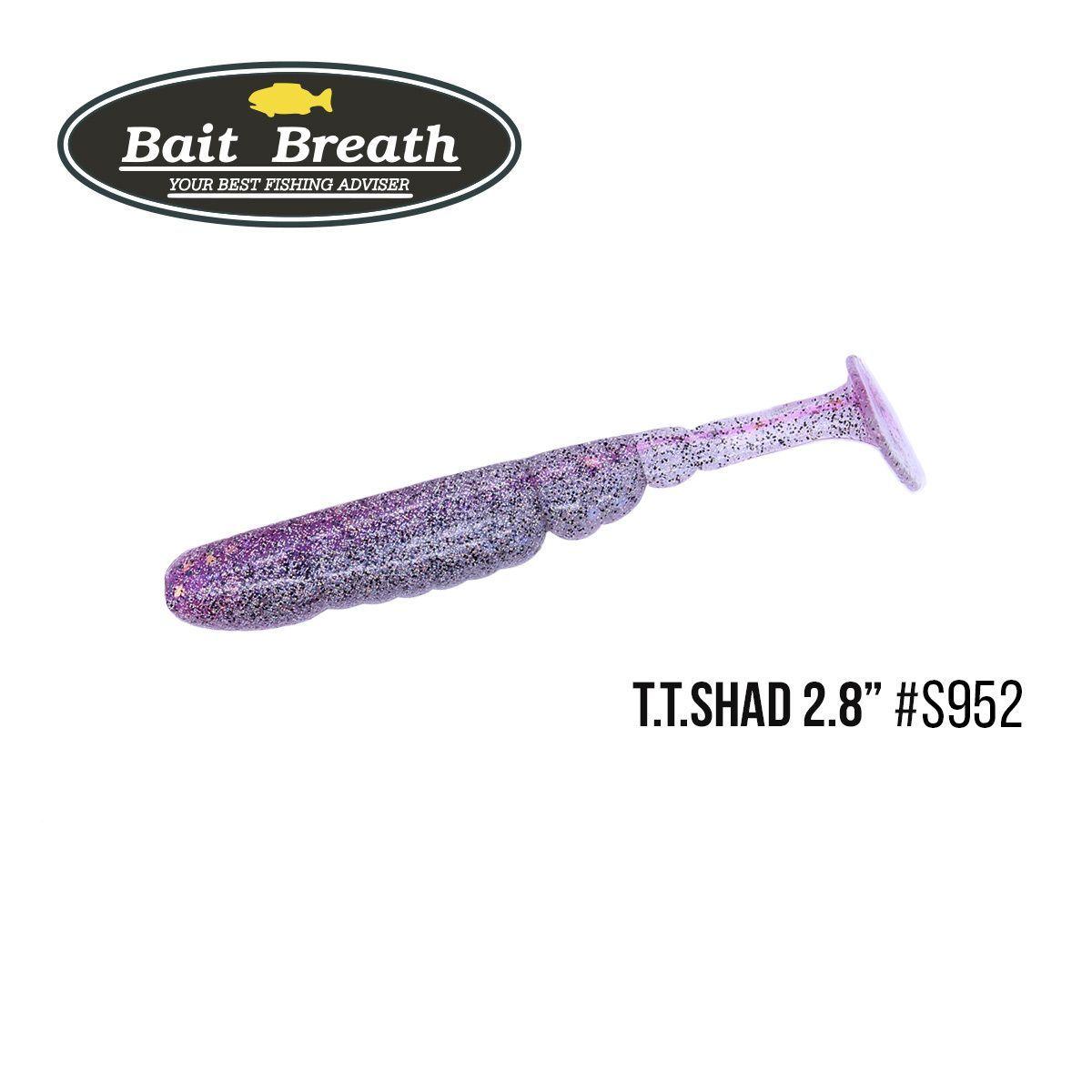 ".Приманка Bait Breath T.T.Shad 2,8" (7 шт) (S952 Strange Shad(Two Tone Color) purple PG / Black holo shad)
".Приманка Bait Breath T.T.Shad 2,8" (7 шт) (S952 Strange Shad(Two Tone Color) purple PG / Black holo shad)