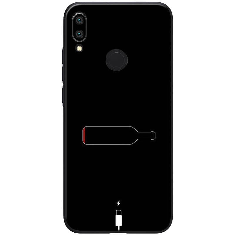 TPU+Glass чехол ForFun для Xiaomi Redmi Note 7 / Note 7 Pro / Note 7s, Бутылка / черный
TPU+Glass чехол ForFun для Xiaomi Redmi Note 7 / Note 7 Pro / Note 7s, Бутылка / черный