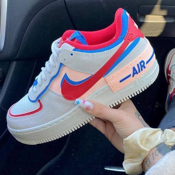 Nike Air Force 1 Shadow White Red Blue | кроссовки женские; белые/красные/синие; весенние/осенние; пена 40, Белый
Nike Air Force 1 Shadow White Red Blue | кроссовки женские; белые/красные/синие; весенние/осенние; пена 40, Белый