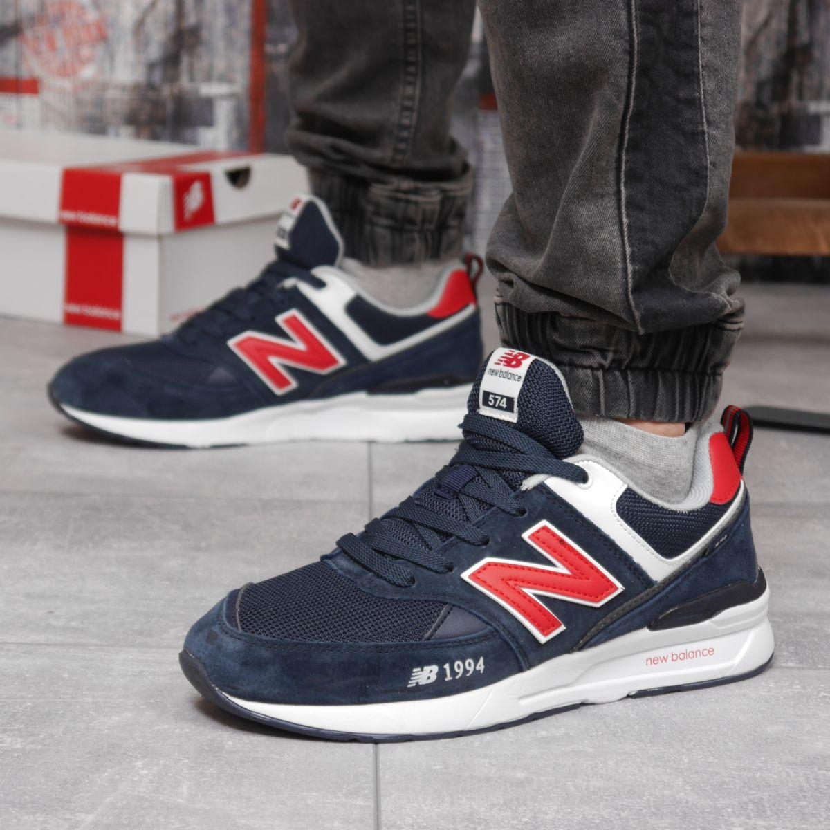 Мужские кроссовки в стиле New Balance Нью беланс 574, темно синие 45 (28,7 см), Синий
Мужские кроссовки в стиле New Balance Нью беланс 574, темно синие 45 (28,7 см), Синий