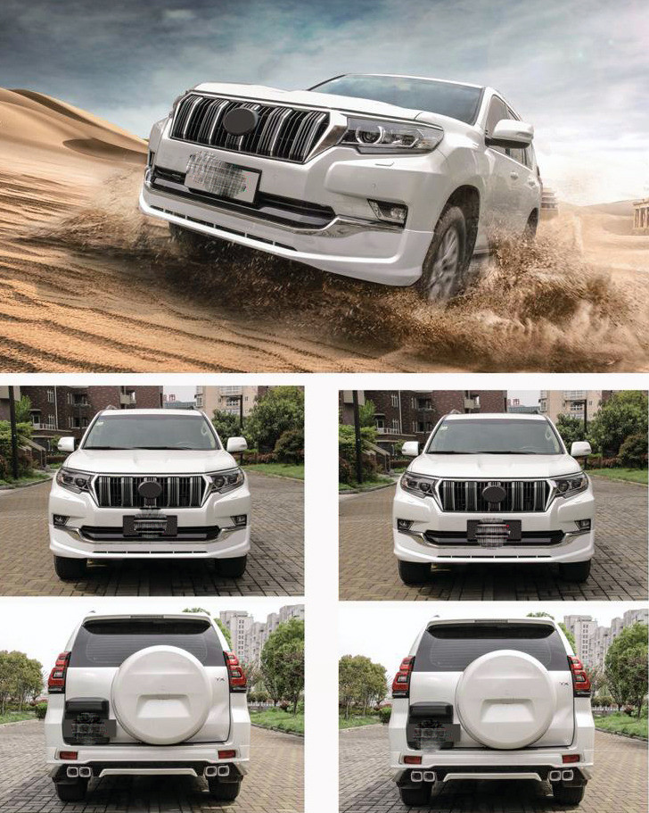Toyota Land Cruiser Prado 150 Накладки на передний и задний бампер Executive (2017-) Черный цвет
Toyota Land Cruiser Prado 150 Накладки на передний и задний бампер Executive (2017-) Черный цвет