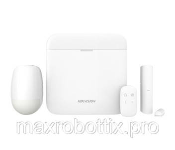 Комплект беспроводной охранной сигнализации Hikvision AX PRO DS-PWA64-KIT-WE
Комплект беспроводной охранной сигнализации Hikvision AX PRO DS-PWA64-KIT-WE