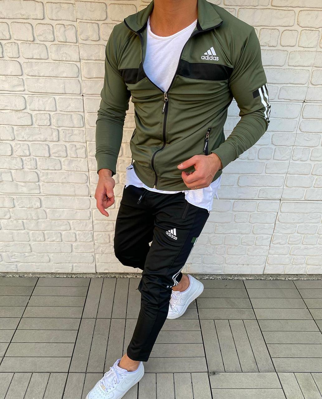 Мужской спортивный костюм адидас кофта+штаны весна adidas темно-зеленый р. 46-58 спортивная одежда M, Разные цвета
Мужской спортивный костюм адидас кофта+штаны весна adidas темно-зеленый р. 46-58 спортивная одежда M, Разные цвета