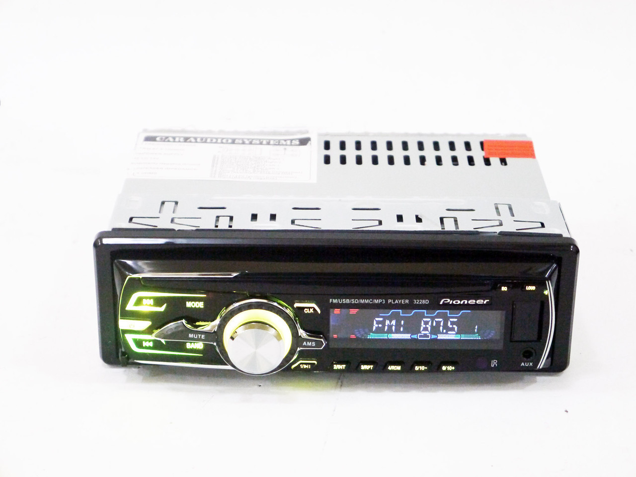 Автомагнитола Pioneer 3228D Usb+RGB подсветка+Fm+Aux+ пульт СЪЕМНАЯ ПАНЕЛЬ (4x50W)
Автомагнитола Pioneer 3228D Usb+RGB подсветка+Fm+Aux+ пульт СЪЕМНАЯ ПАНЕЛЬ (4x50W)