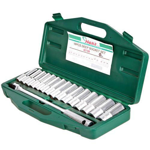 HANS. Набор головок глубоких 1/2" 16 пр (10,11,12,13,14,15,16,17,18,19,20,21,22,23,24) (4615M) (4615
HANS. Набор головок глубоких 1/2" 16 пр (10,11,12,13,14,15,16,17,18,19,20,21,22,23,24) (4615M) (4615