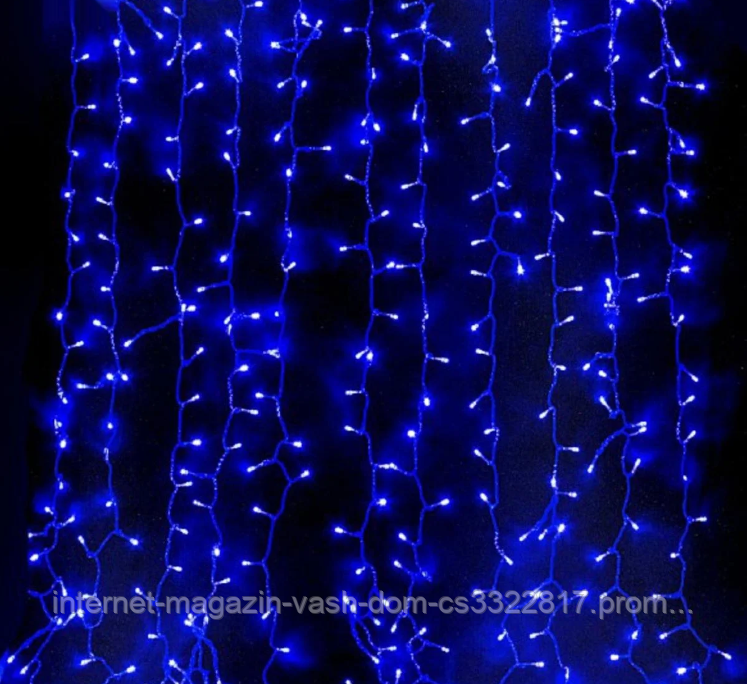 Светодиодная гирлянда штора улица 120LED 3.5х1м флеш синий, новогодняя, уличная, для витрин, декора.
Светодиодная гирлянда штора улица 120LED 3.5х1м флеш синий, новогодняя, уличная, для витрин, декора.
