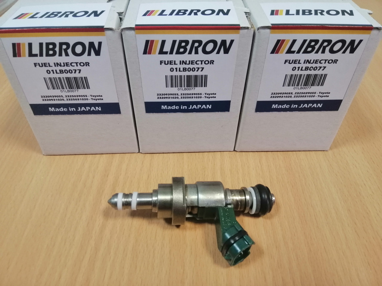 Форсунка топливная Libron 01LB0077 (аналог 2320939055, 2325039055, 2320931020, 2325031020 - Toyota)
Форсунка топливная Libron 01LB0077 (аналог 2320939055, 2325039055, 2320931020, 2325031020 - Toyota)