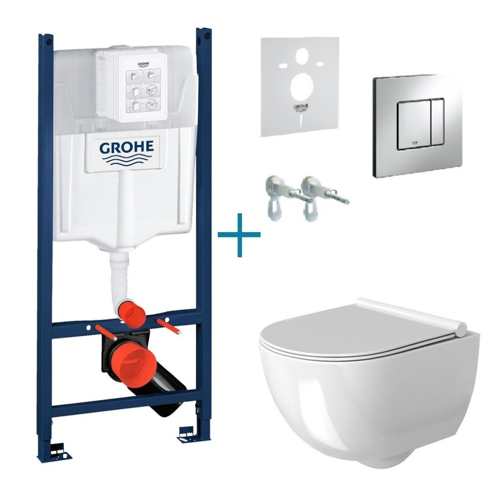 Унитаз Rea Carter Rimless + сиденье slim n soft-close + инсталляция Grohe Rapid SL (REA-C1450+38840000K)
Унитаз Rea Carter Rimless + сиденье slim n soft-close + инсталляция Grohe Rapid SL (REA-C1450+38840000K)