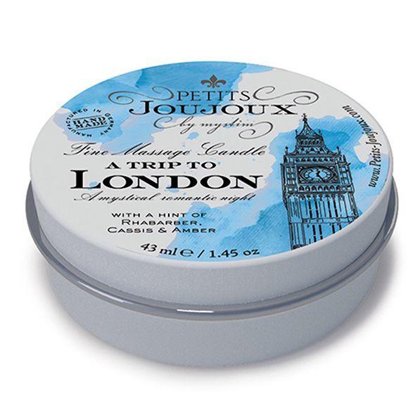 Массажная свечa Petits Joujoux - London - Rhubarb, Cassis and Ambra (43 мл) с афродизиаками
Массажная свечa Petits Joujoux - London - Rhubarb, Cassis and Ambra (43 мл) с афродизиаками