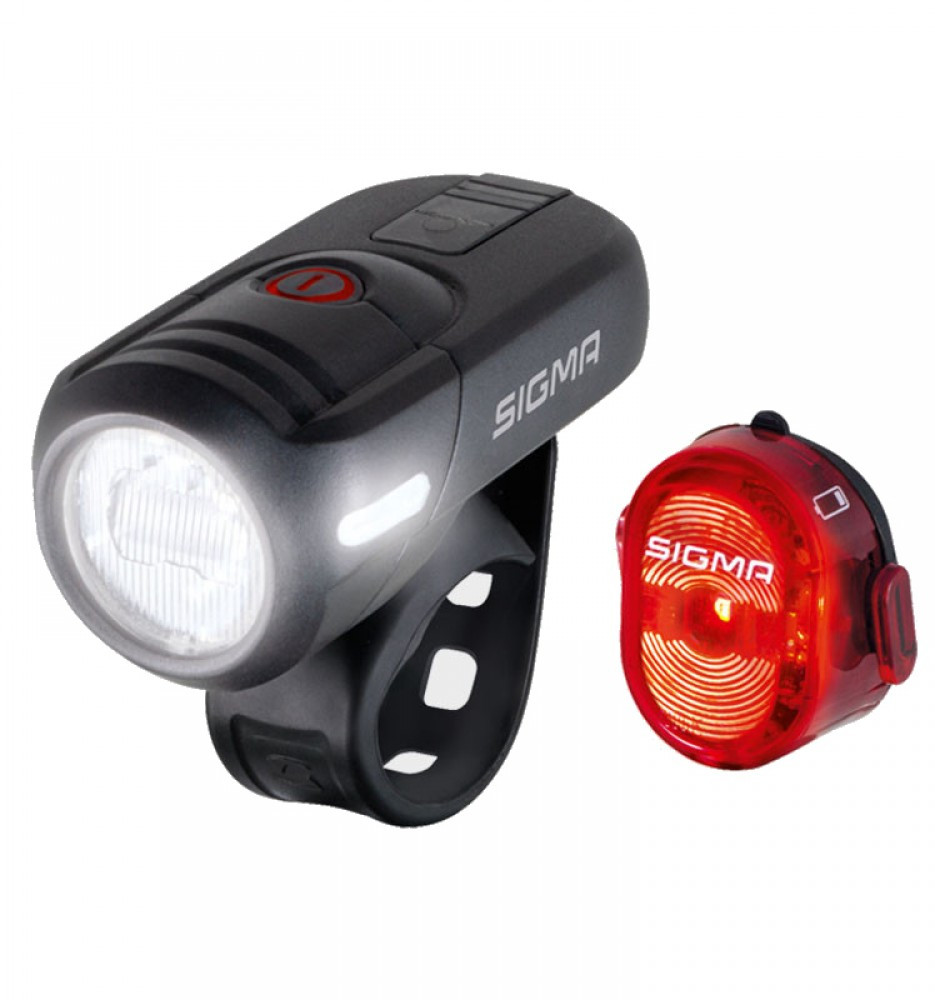 Комплект велосвітла Sigma Sport Aura 45 Lm / Nugget II K-Set Чорний SD17460, Black-red
Комплект велосвітла Sigma Sport Aura 45 Lm / Nugget II K-Set Чорний SD17460, Black-red