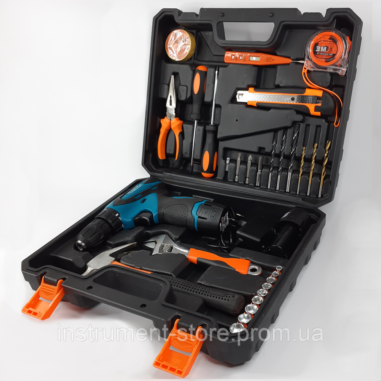 Шуруповерт Makita DF330DWE (12V, 2Ah) с набором инструментов (мультитулс), шуруповерт Макита Japan
Шуруповерт Makita DF330DWE (12V, 2Ah) с набором инструментов (мультитулс), шуруповерт Макита Japan