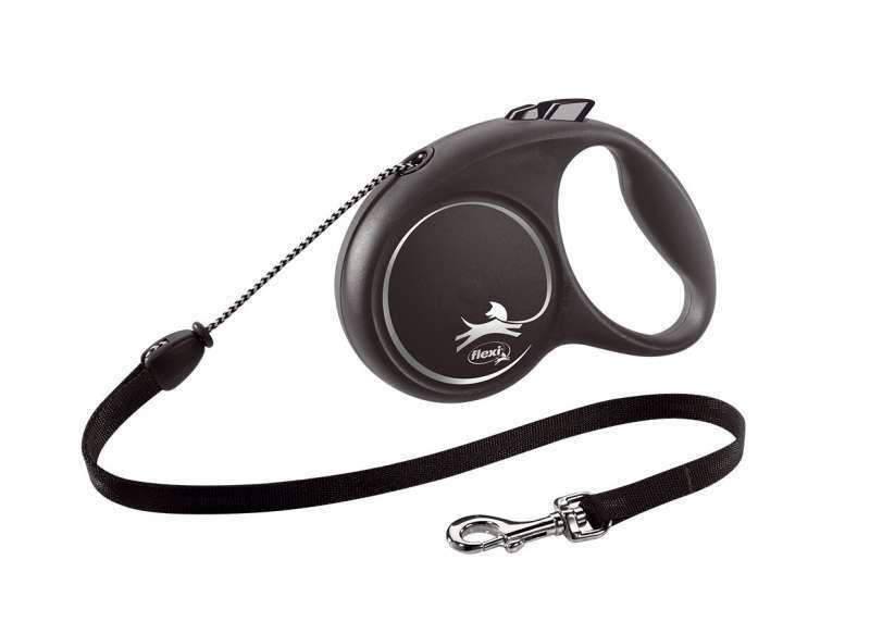 Flexi (Флекси) Black Design S - Поводок-рулетка для собак мелких и средних пород, трос (5 м, до 12 кг)
Flexi (Флекси) Black Design S - Поводок-рулетка для собак мелких и средних пород, трос (5 м, до 12 кг)