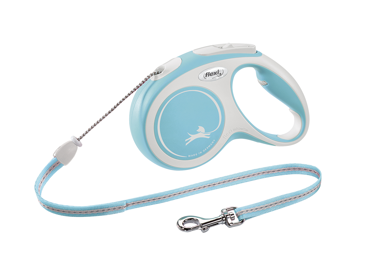 Flexi (Флекси) New Comfort М - Поводок-рулетка для собак средних пород, трос (5 м, до 20 кг) (голубой)
Flexi (Флекси) New Comfort М - Поводок-рулетка для собак средних пород, трос (5 м, до 20 кг) (голубой)