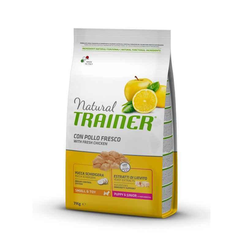 Trainer (Трейнер) Natural Puppy & Junior Mini - Сухой корм для щенков мелких пород курица индейка (7 кг.)
Trainer (Трейнер) Natural Puppy & Junior Mini - Сухой корм для щенков мелких пород курица индейка (7 кг.)