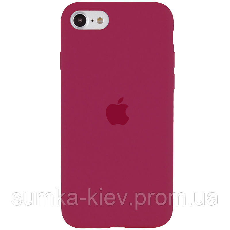 Чехол Silicone Case Full Protective (AA) для Apple iPhone SE (2020, Красный / rose red
Чехол Silicone Case Full Protective (AA) для Apple iPhone SE (2020, Красный / rose red