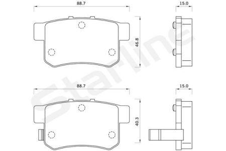 Тормозные колодки к-кт. MG MG ZR / ROVER 600 (RH) / HONDA S2000 (AP) 1989-2014 г.
Тормозные колодки к-кт. MG MG ZR / ROVER 600 (RH) / HONDA S2000 (AP) 1989-2014 г.