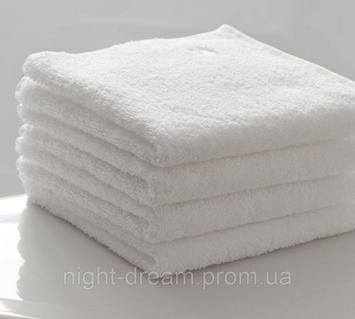 Белое махровое полотенце 30х50 LOTUS  отель VAROL