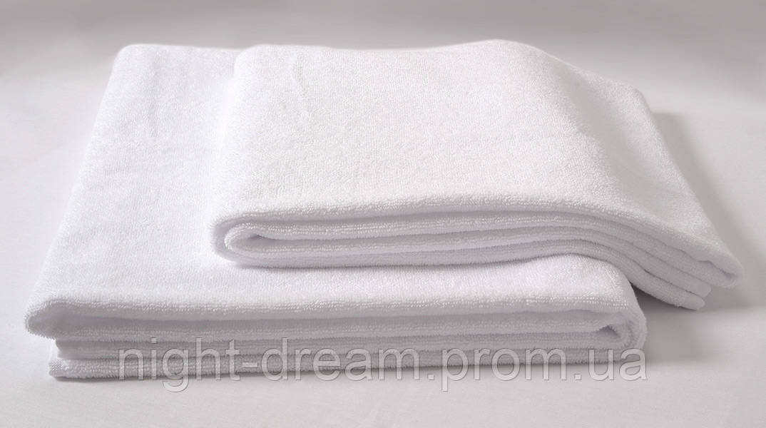 Белое махровое полотенце 50х90 LOTUS  отель VAROL