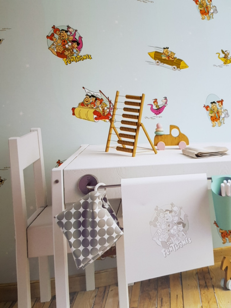 Обои виниловые на флизелине AdaWall Ada Kids метровые детские мультфильм Флинтстоуны герои на голубом фоне, Голубой
Обои виниловые на флизелине AdaWall Ada Kids метровые детские мультфильм Флинтстоуны герои на голубом фоне, Голубой