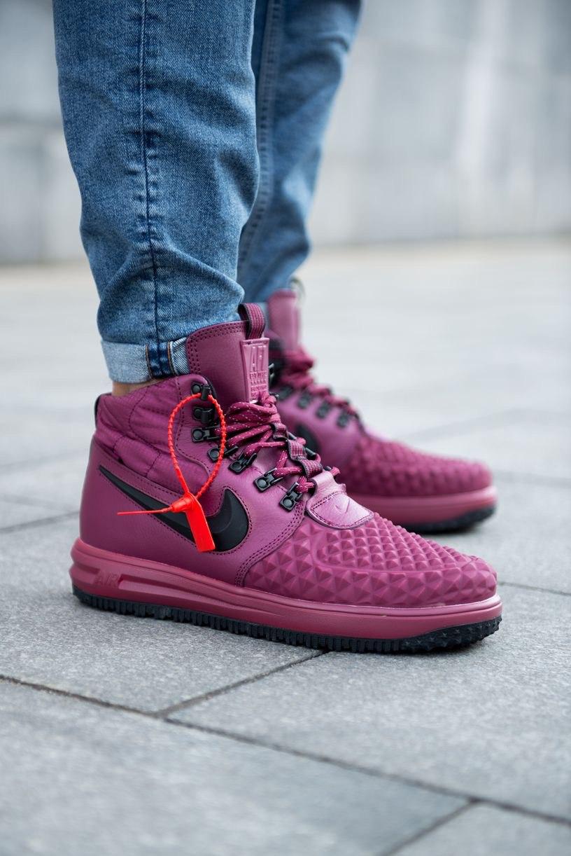 Мужская обувь Найк Аир Форс 1 Дакбут бордового цвета. Nike Air Force 1 Duckboot высокие мужские кроссовки., Бордовый
Мужская обувь Найк Аир Форс 1 Дакбут бордового цвета. Nike Air Force 1 Duckboot высокие мужские кроссовки., Бордовый