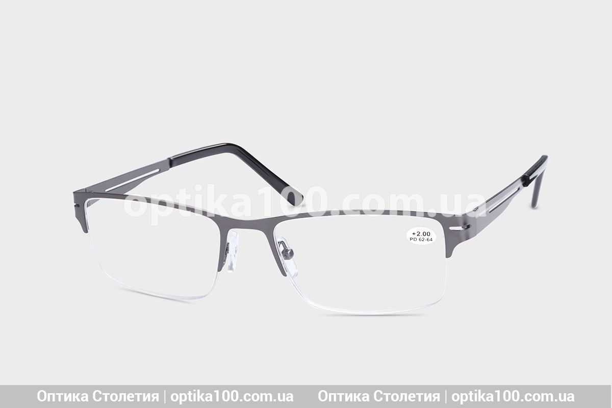 Мужские очки для зрения в полуободковой оправе. Корейские линзы с антибликом -5.25, Серый
Мужские очки для зрения в полуободковой оправе. Корейские линзы с антибликом -5.25, Серый