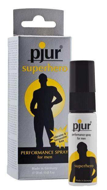 Пролонгирующий спрей pjur Superhero Spray 20 мл, впитывается в кожу, натуральные компоненты
Пролонгирующий спрей pjur Superhero Spray 20 мл, впитывается в кожу, натуральные компоненты