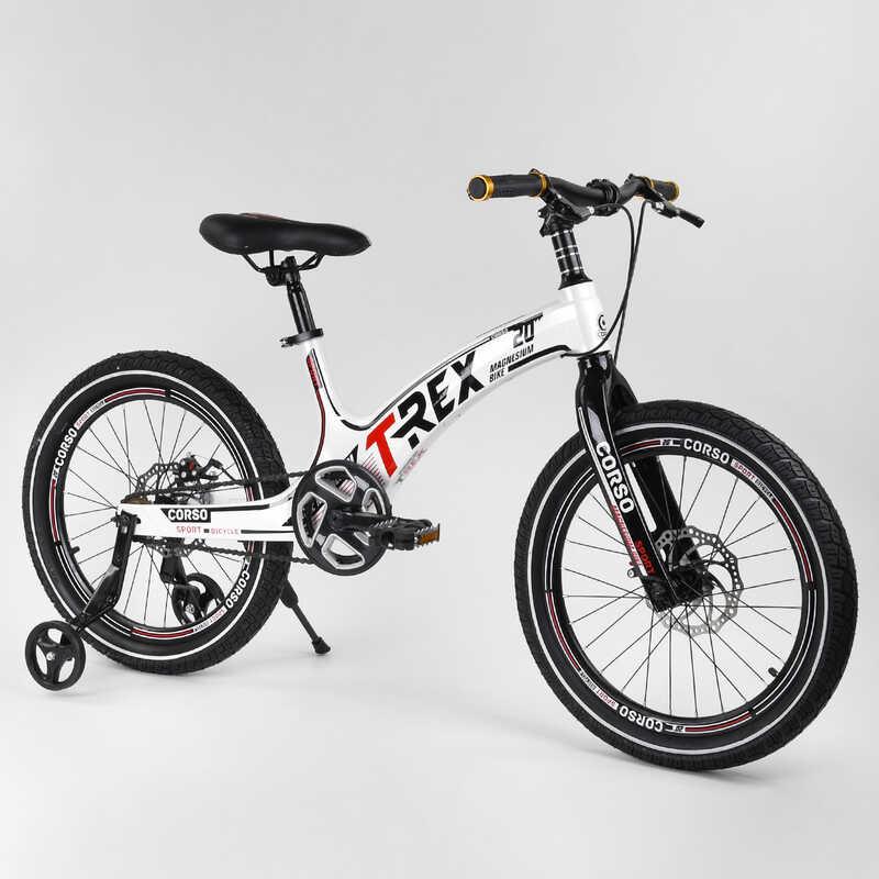 Детский двухколесный магниевый велосипед 20 дюймов на 6-9 лет CORSO «T-REX» 93651 магниевая рама, дисковые
Детский двухколесный магниевый велосипед 20 дюймов на 6-9 лет CORSO «T-REX» 93651 магниевая рама, дисковые