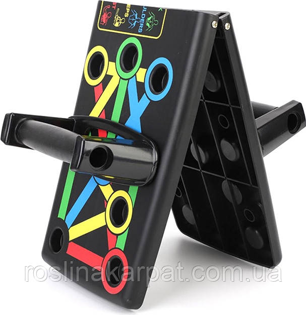 Доска для отжиманий Push Up Rack Board MJ-040 Black упоры от пола домашний тренажер платформа складная
Доска для отжиманий Push Up Rack Board MJ-040 Black упоры от пола домашний тренажер платформа складная