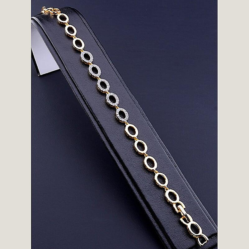 Браслет на руку медицинское золото Xuping Jewelry украшено изделие фианитами 18 см покрытие изделия
Браслет на руку медицинское золото Xuping Jewelry украшено изделие фианитами 18 см покрытие изделия
