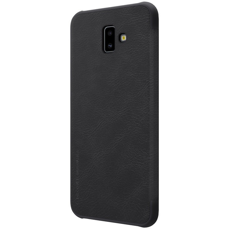 Кожаный чехол (книжка) Nillkin Qin Series для Samsung Galaxy J6+ (2018) (J610F, Черный
Кожаный чехол (книжка) Nillkin Qin Series для Samsung Galaxy J6+ (2018) (J610F, Черный